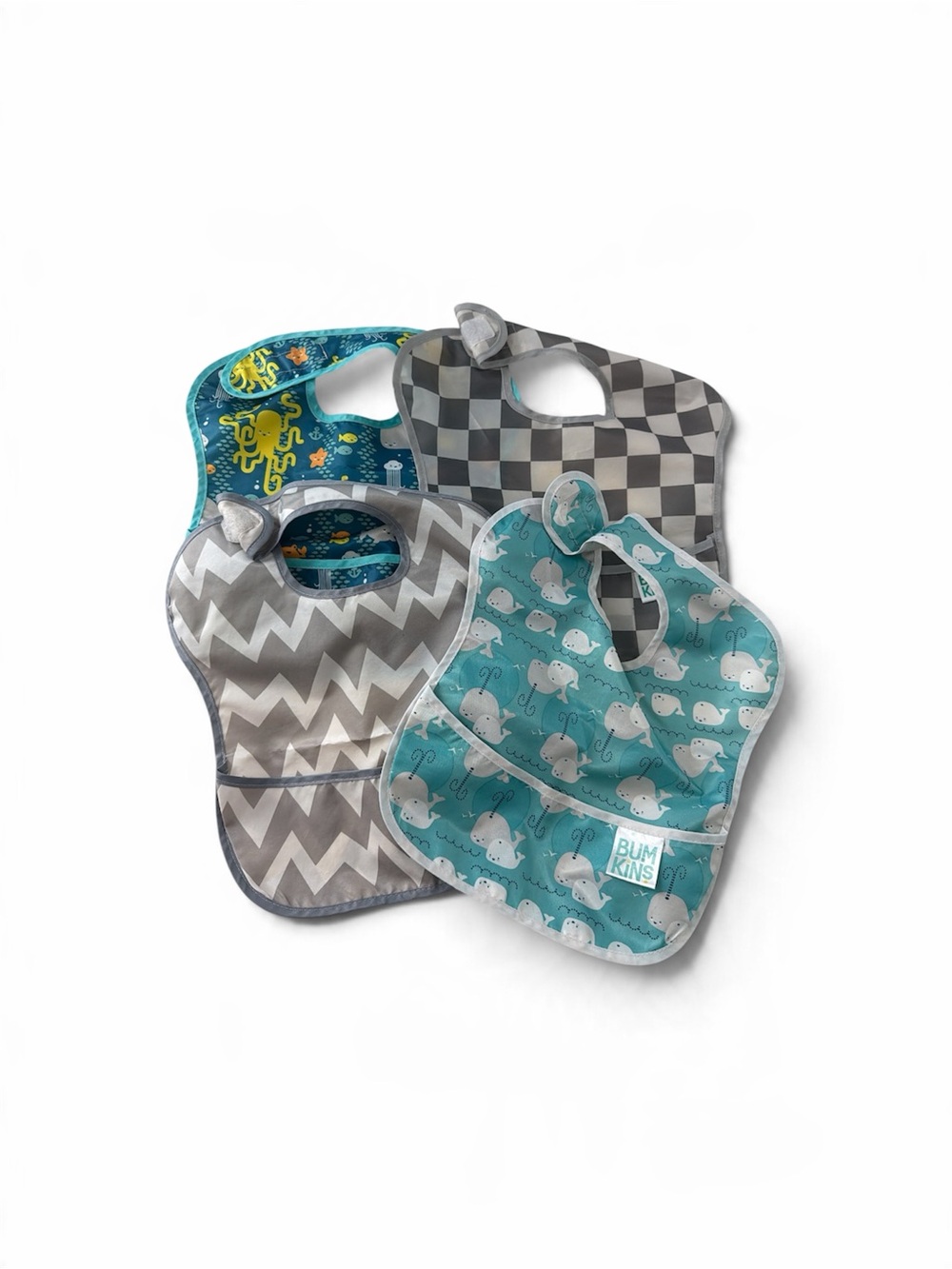 Bumkins waterproof bibs (4)